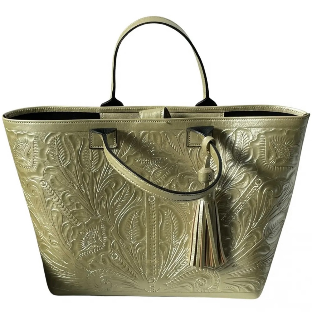 Carolina Crowley leather tote